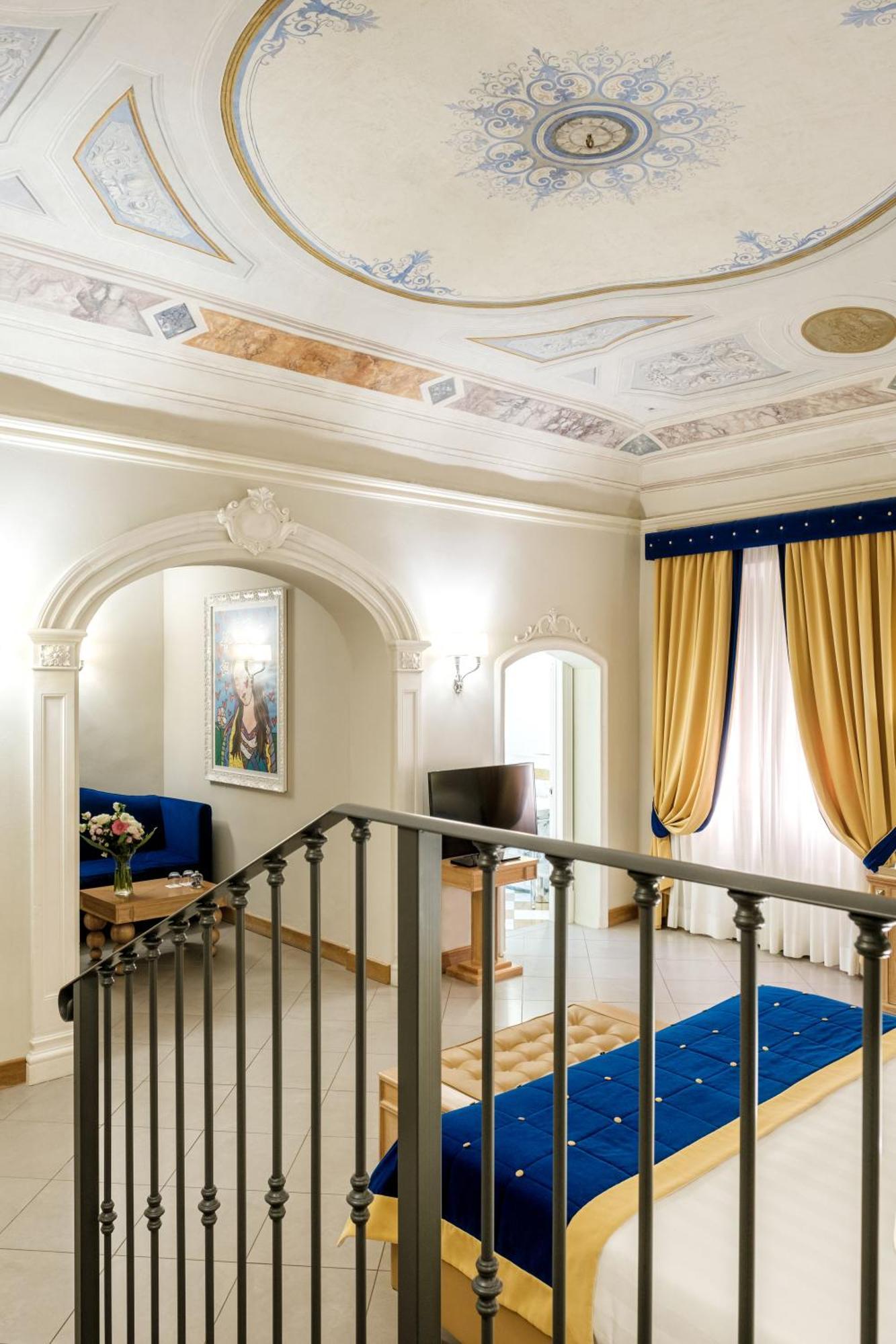 פירנצה Villa Tolomei Hotel & Resort מראה חיצוני תמונה The interior of the hotel