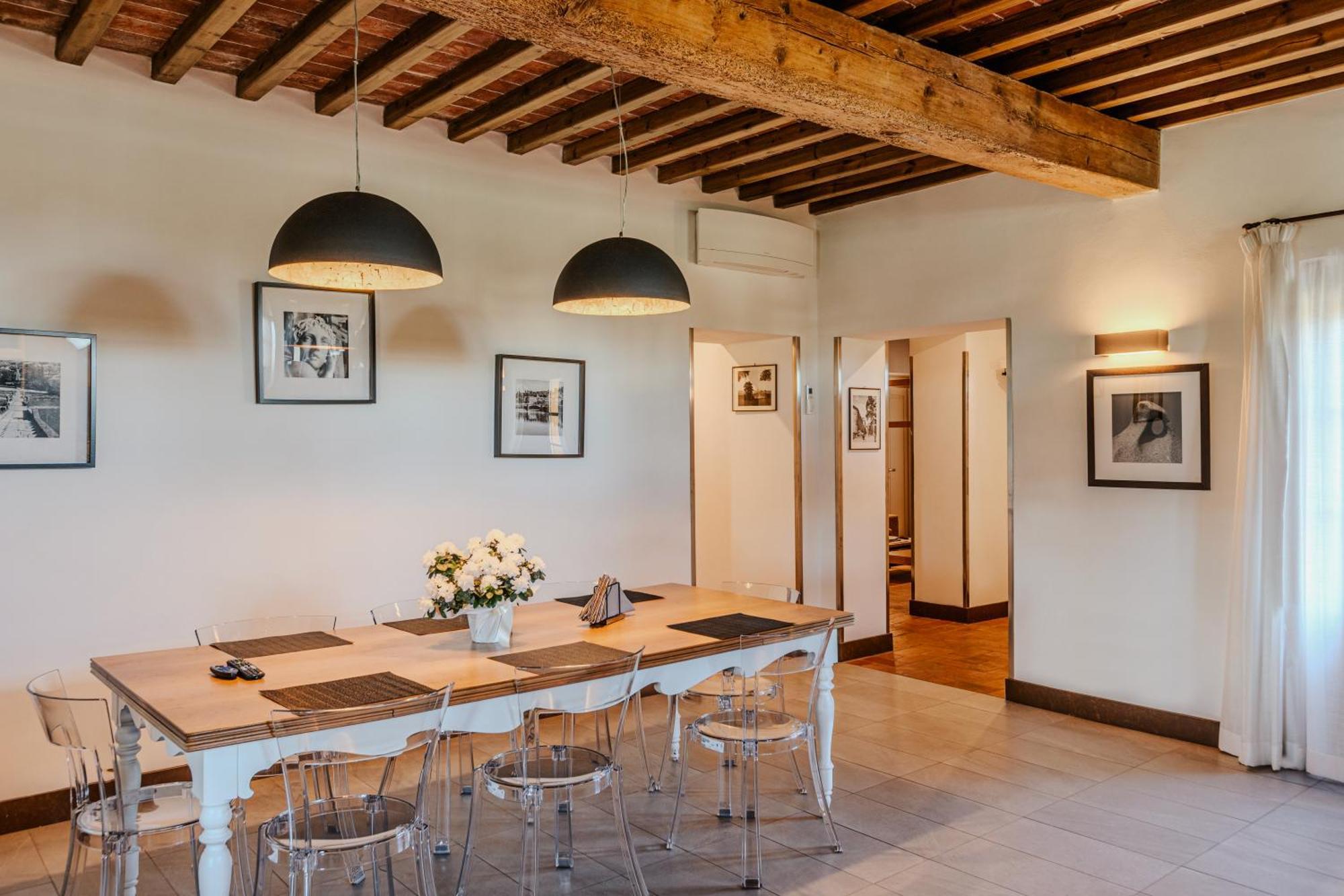 פירנצה Villa Tolomei Hotel & Resort מראה חיצוני תמונה The dining room at the Old Post Office